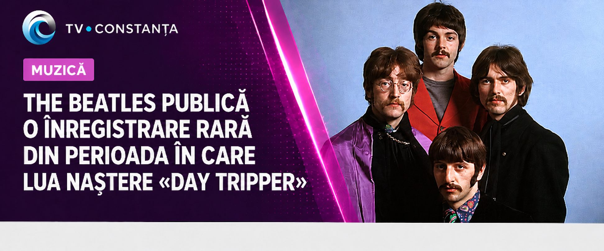 The Beatles publică o înregistrare rară din perioada în care lua naștere Day Tripper