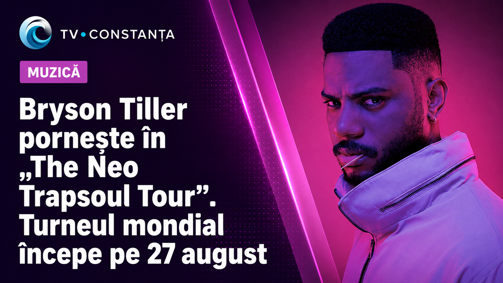 Bryson Tiller pornește în The Neo Trapsoul Tour pe 27 august 2026